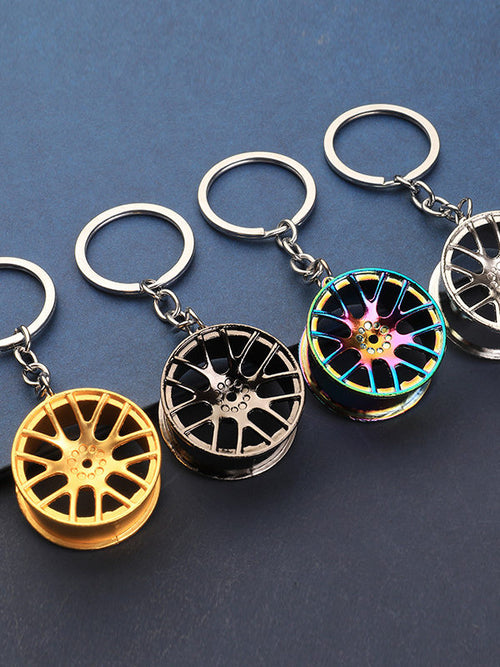 Automotive Metal Keychain Car Accessory Pendant