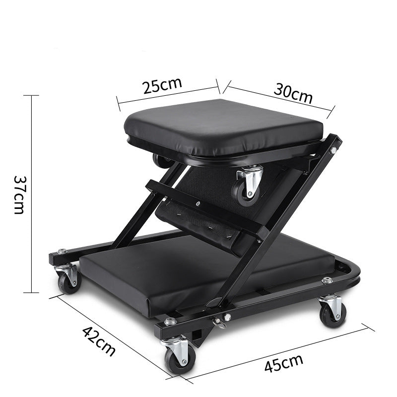 Foldable Adjustable Car Repair Bench