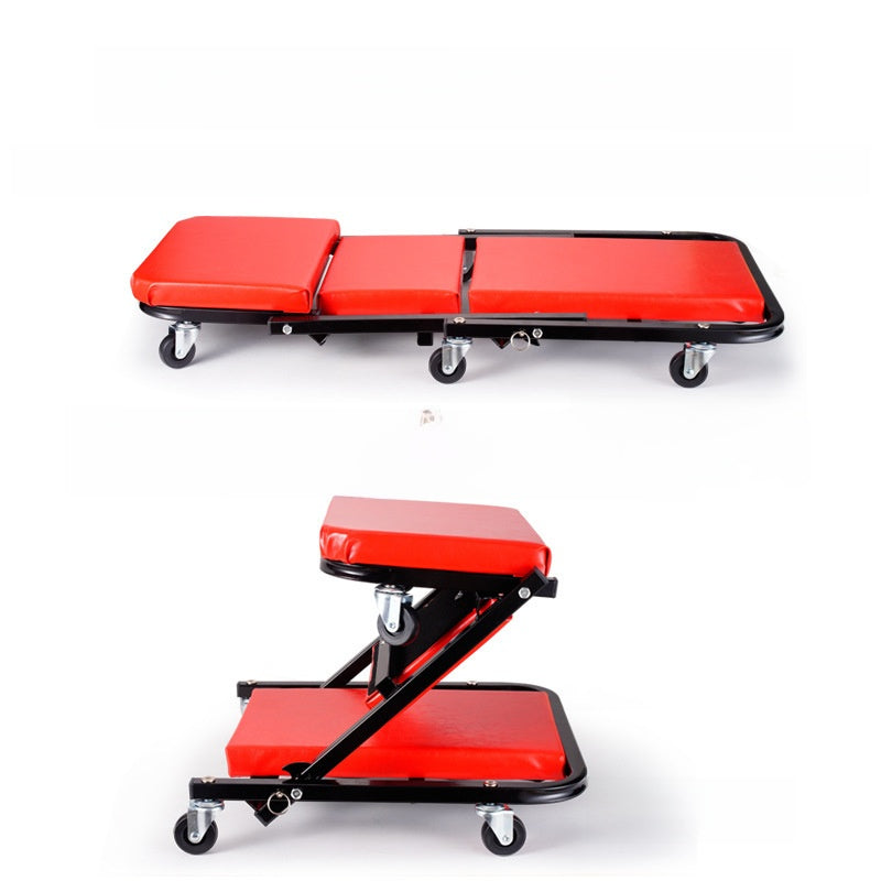 Foldable Adjustable Car Repair Bench