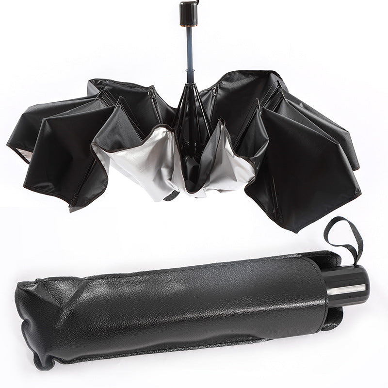 Telescopic Car Sunshade Umbrella with Heat Insulation