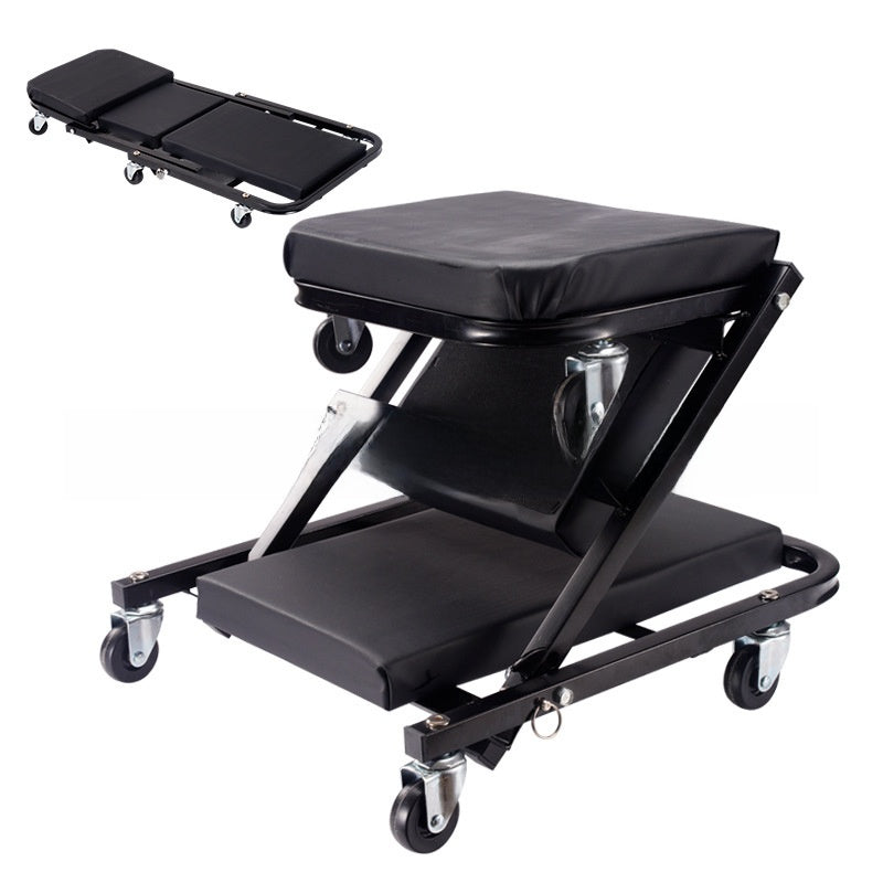 Foldable Adjustable Car Repair Bench