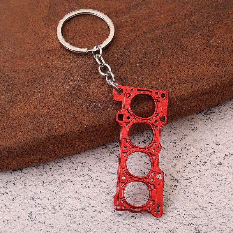Automotive Metal Keychain Car Accessory Pendant