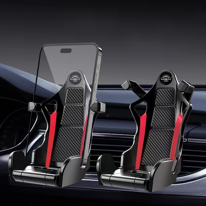 Racing Style Car Air Vent Phone Mount Bracket