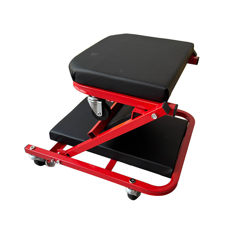 Foldable Adjustable Car Repair Bench