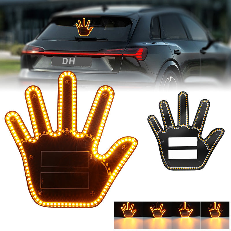Multifunction Car Gesture Warning Light