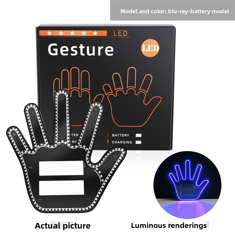 Multifunction Car Gesture Warning Light