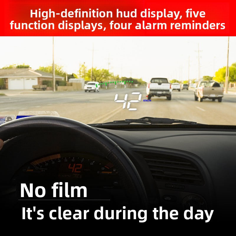 car head-up display speed