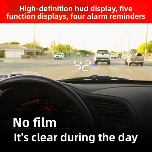 car head-up display speed