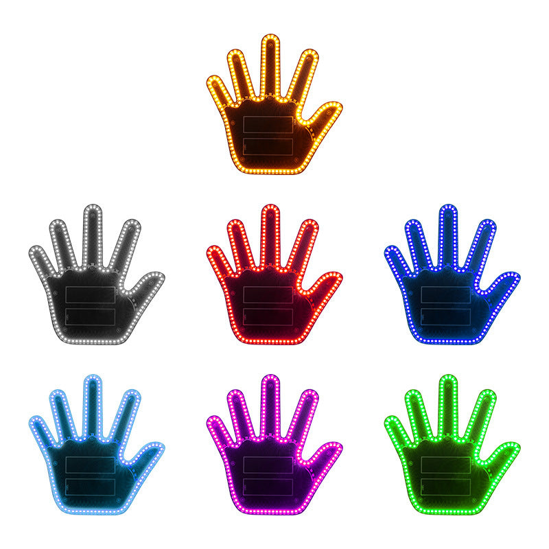 Multifunction Car Gesture Warning Light