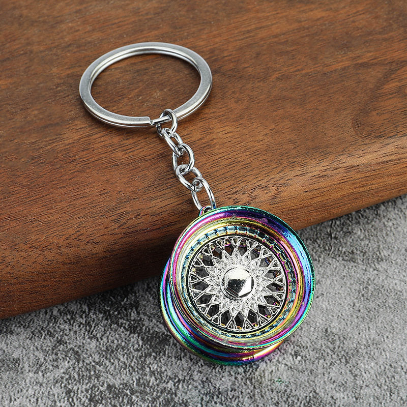 Automotive Metal Keychain Car Accessory Pendant