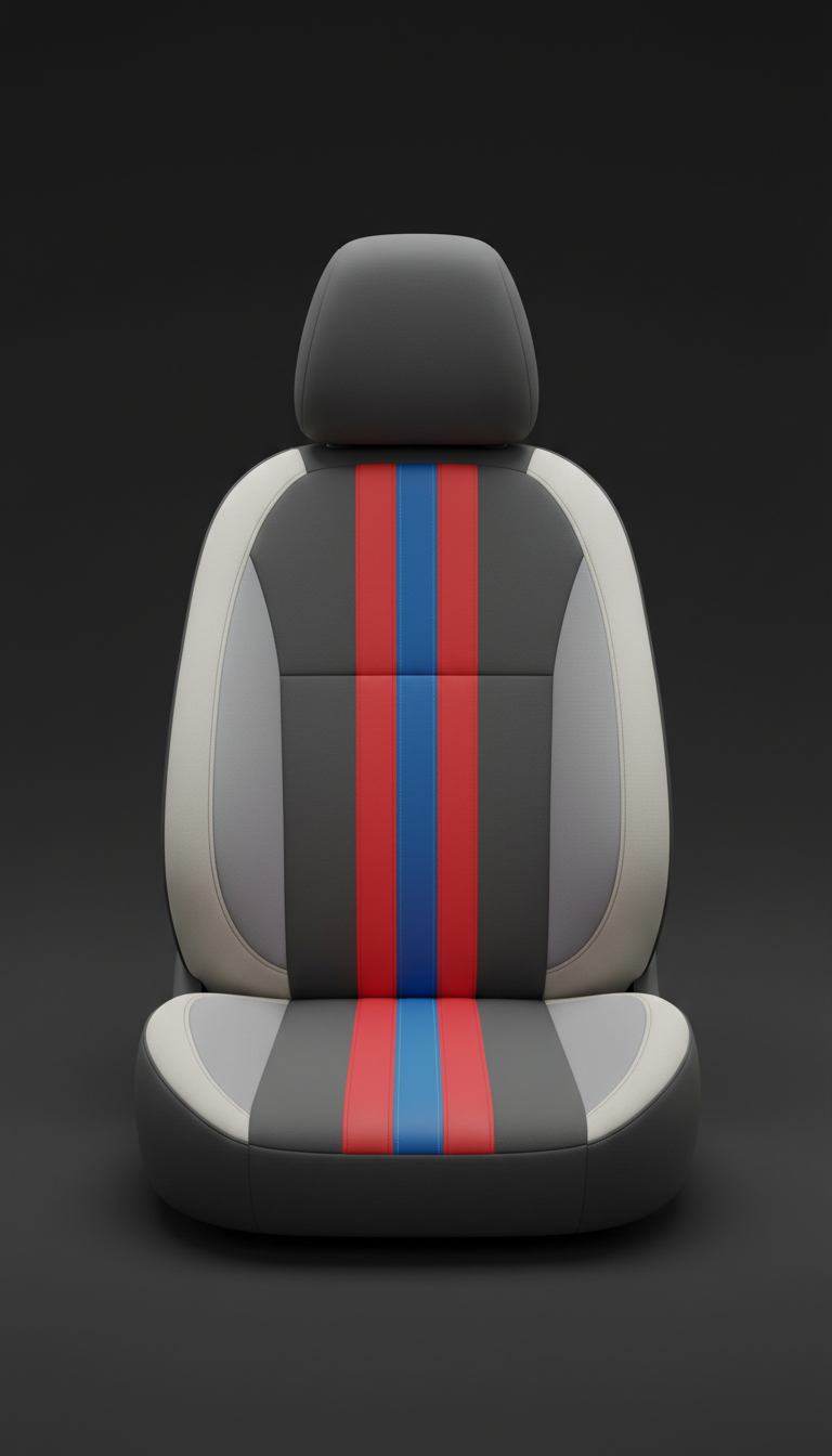 Sport Seat Cover with Breathable Mesh