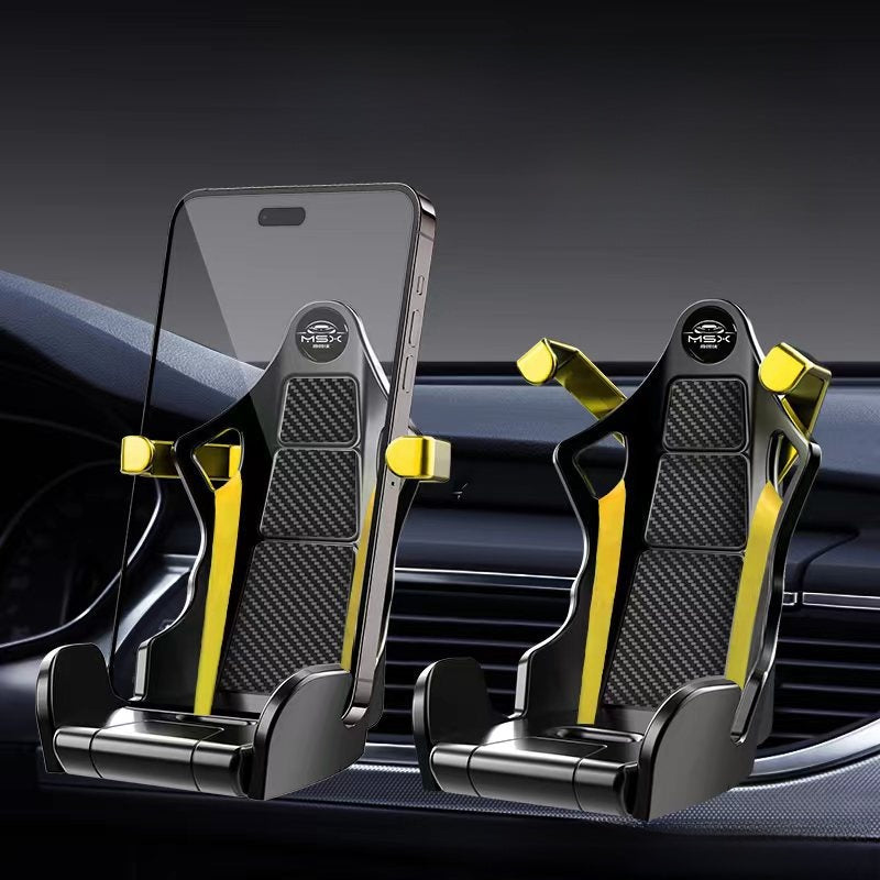 Racing Style Car Air Vent Phone Mount Bracket