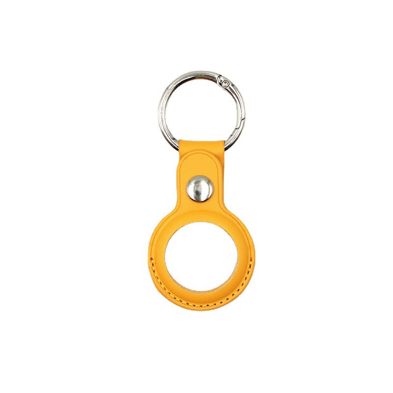 Airtag Leather Protective Case with Keychain