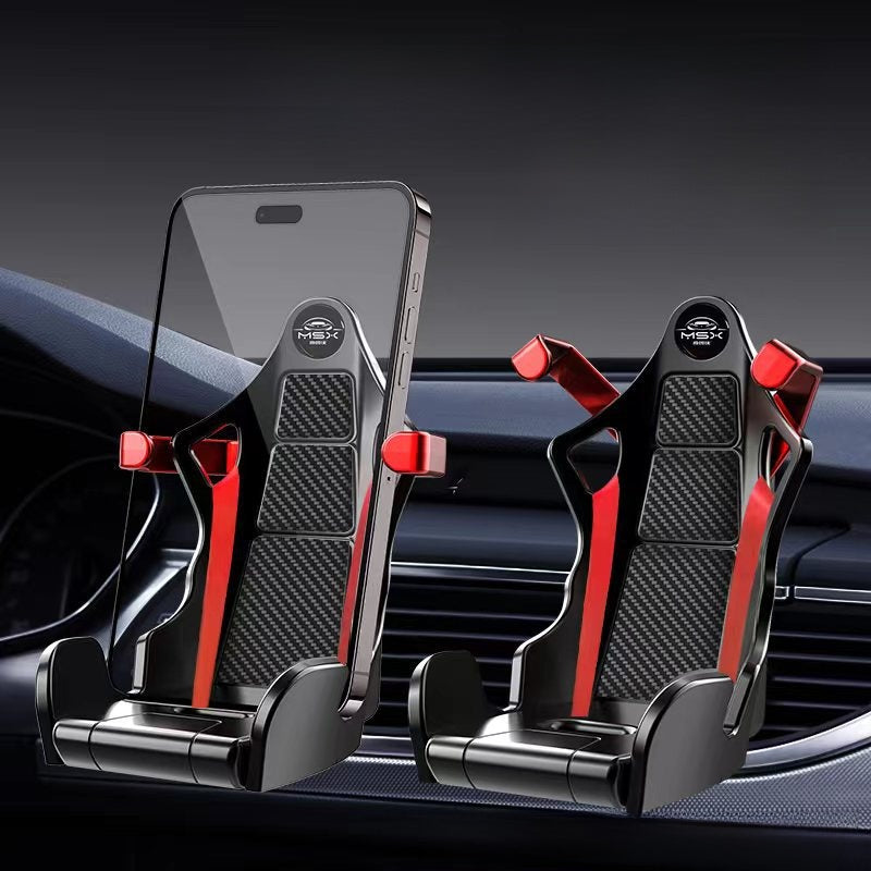 Racing Style Car Air Vent Phone Mount Bracket