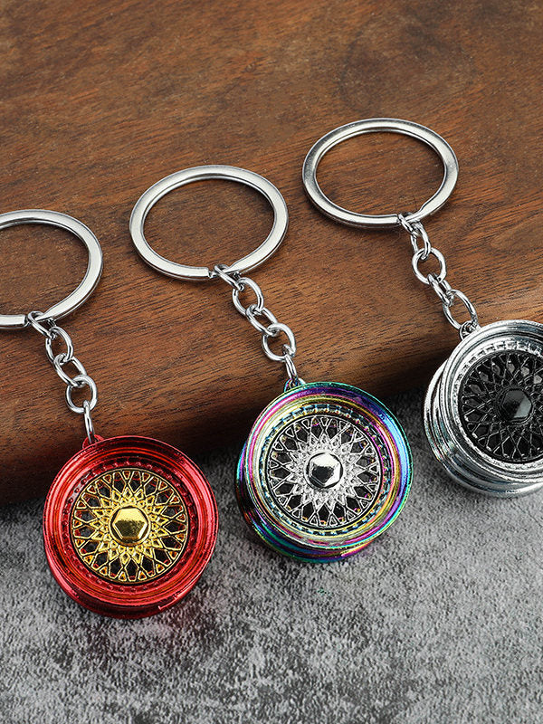 Automotive Metal Keychain Car Accessory Pendant