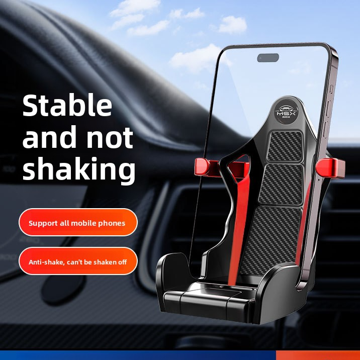 Racing Style Car Air Vent Phone Mount Bracket